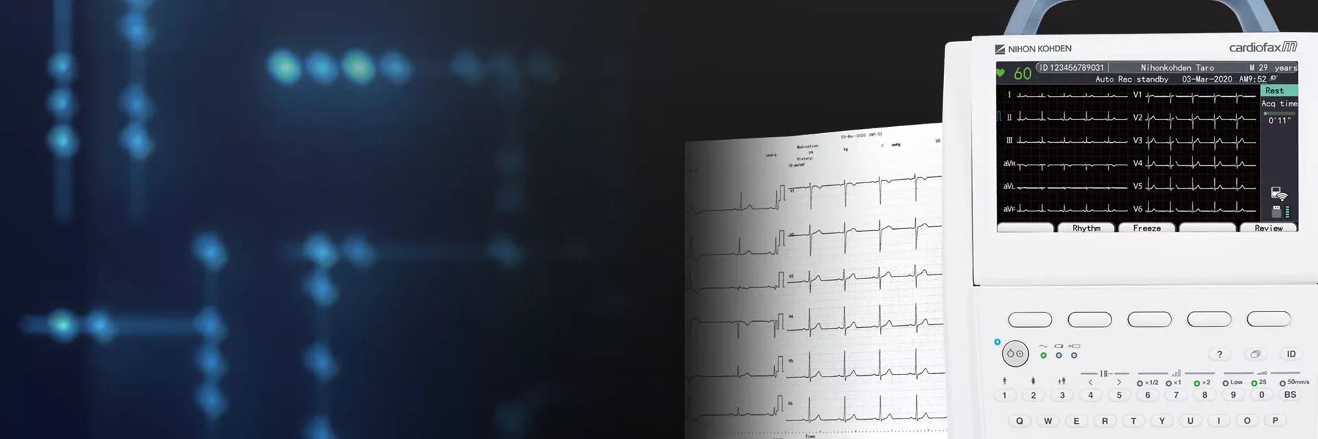 cardiofax M ECG-3350 hero image